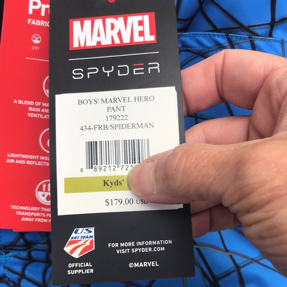 Marvel Spyder Snow Pants - Picture 6 of 16
